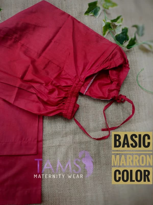 Meroon basic maternity pant